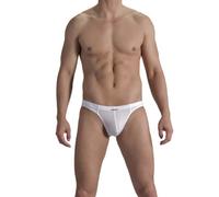OLAF BENZ Brazilbrief mit Gummibund und Logo-Aufnäher weiß XXL
