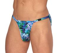 Olaf Benz Herren Rioslip RED2559 blueflower - Größe L