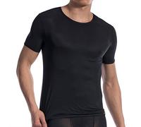 Olaf Benz Herren Unterhemd RED1201 T-Shirt, Einfarbig, Gr. Medium, Schwarz