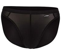 OLAF BENZ Brazilbrief mit Gummibund und Logo-Aufnäher schwarz XXL