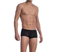 OLAF BENZ Minipants Gummibund und Logo-Aufnäher Mischgewebe schwarz XXL