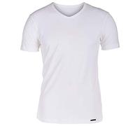 Olaf Benz - RED1601 - T-Shirt für Herren - V-Halsausschnitt - Weiss - Grösse L (OB-1-07418-1000-L)