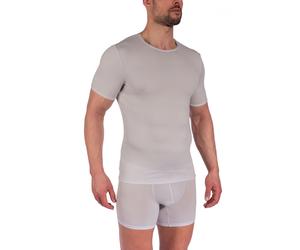 Olaf Benz Unterwäsche Tshirt RED1201 (Polyamid, angenehmes Tragegefühl) silber/grau Herren, Größe M