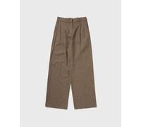 OLAF LINEN TAILORED TROUSERS women Casual Pants brown in Größe:S