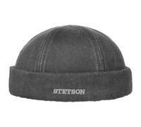 Old Cotton Dockermütze by Stetson schwarz L (58-59 cm)