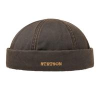 Old Cotton Winter Dockermütze by Stetson braun XL (60-61 cm)