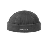 Old Cotton Winter Dockercap by Stetson Mützen XXL (62-63 cm) schwarz