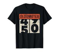 Oldometer Odometer Funny Turning 50 Classic Birthday Humor T-Shirt