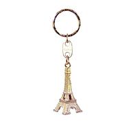 Oleanderhof Eiffelturm Schlüsselanhänger in Gold - Paris Andenken - Paris Reise - Frankreich Urlaub - Mini Eiffelturm