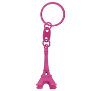 Oleanderhof Eiffelturm Schlüsselanhänger in Pink - Paris Andenken - Paris Reise - Frankreich Urlaub - Mini Eiffelturm