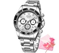 OLEVS Damenuhr modisch Roségold Diamant Analog Quarz Damenuhren für Frauen Luxus Kleid Edelstahl wasserdicht Datum Armbanduhren