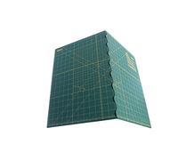 Olfa FCM-17X24 Schneidematte : Faltbare: A2 Vinyl 31 x 44 x 1 cm, grün | Dreilagig wärmegeschweißt, selbstheilend, faltet sich für Portabilität - mittlere roße Quilten - Quilter und Bastler