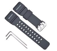 OliBoPo Ersatzarmband für Casio G-Shock Master of G Mudmaster Twin Sensor GG-1000/GWG-100/GSG-100 Sportuhr, grau, Sport