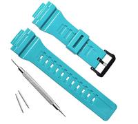 OliBoPo Ersatzarmband für Casio SGW-300H AE-1200 W-800H AQ- S800W AQ-S810W, cyan,