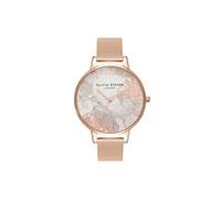 Olivia Burton Damenuhr Abstract Florals 38, 00MM, Gold