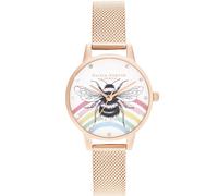 Olivia Burton Illustrated Animals OB16WL90 - Damen - 30 mm - Analog - Quarz - Mineralglas