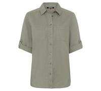 Olsen - Blouse Woven Short Sleeves jungle khaki - Gr. - 48