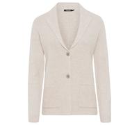 Cardigan mit Reverskragen Beige 38
