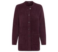 Olsen - Cardigan Long Sleeves dark wine - Gr. - 40