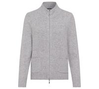 Olsen - Cardigan Long Sleeves pearl grey melange - Gr. - 46
