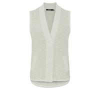 Olsen - Cardigan Sleeveless Almond Beige Melange - Gr. - 36