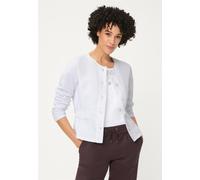 Olsen - Jersey Jacket Long Sleeves white - Gr. - 48