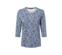 Olsen Langarmshirt Damen blau, 38