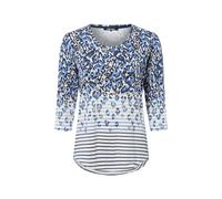 Olsen Langarmshirt Damen blau, 40