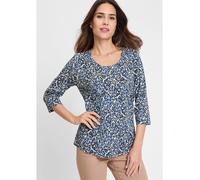 Olsen Langarmshirt Damen blau, 38