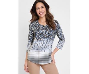 Olsen Longsleeve in Dunkelblau - Größe 38 | Damen Tops