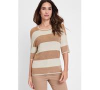 Olsen Pullover in Hellbraun - Größe 42 | Damen Pullover Cardigans