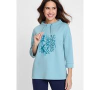 Olsen Sweatshirt Damen türkis, 42