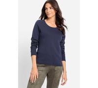 olsen - T-Shirt Long Sleeves 40173 Ink Blue - Gr. - 48
