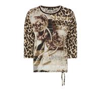 olsen - T-Shirt Long Sleeves Coffee Bean - Gr. - 44