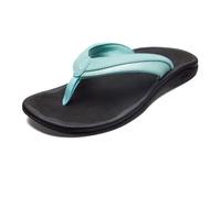 OLUKAI Damen ohana sandale sea glass 8 6 uk sea glass schwarz