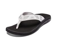 Olukai - Women's Ohana - Sandalen, Gr. 38 US 8, schwarz (BrightWhite/Hua)