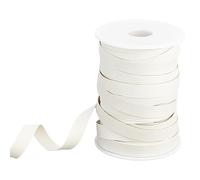 OLYCRAFT 30 Yards/27.4m Gummi Badebekleidungs Elastikband Weißes Flaches Schwimmgummiband PVC Synthetikkautschukband 1cm Breiter Elastischer Gummistreifen Schwimmzubehör Zum Nähen von Badebekleidung