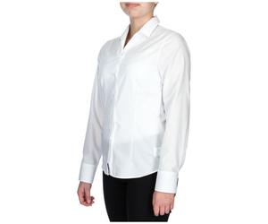 Olymp-0642-61-00 Luxor Damen Bluse (Modell 7) 1/1 Arm Gr. 34 weiß