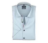 OLYMP Luxor Modern Fit Hemd Kurzarm bleu