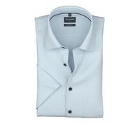 OLYMP Luxor Short Sleeve Hemd Structure Hellblau - Größe 42 Hellblau 42