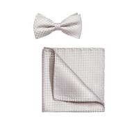 OLYMP Fliege/Einstecktuch Set natur - Gr. - OS