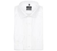 OLYMP Herren Oberhemd Langarm Luxor,Twill,modern fit,Global Kent,Weiss 00,41