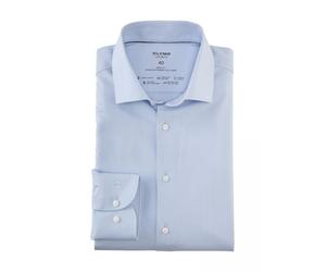 OLYMP - Body fit: Businesshemd 24/Seven blau - Gr. - 39