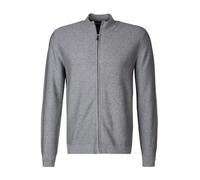 OLYMP Cardigan Herren Regular Fit Baumwolle grau, XL