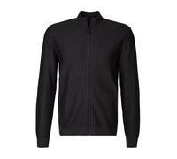 OLYMP Cardigan Herren Regular Fit Baumwolle grau, XL