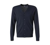 OLYMP Strickjacke Herren 978 Knit Casual – Single Jersey, Regular Fit, Marine 18 – XXL