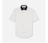 OLYMP Casual Regular Fit Hemd Kurzarm weiss
