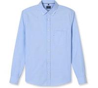 OLYMP Casual Regular Fit Hemd blau, Einfarbig