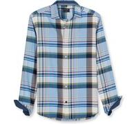 OLYMP Casual, Freizeithemd, regular fit, Blau, Karo, Kent, XXL (40708415XXL)