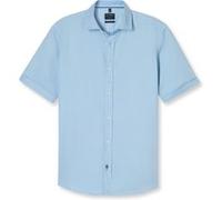 OLYMP Casual, Freizeithemd, regular fit, Blau, Kurzarm, Kent, S (40027211S)